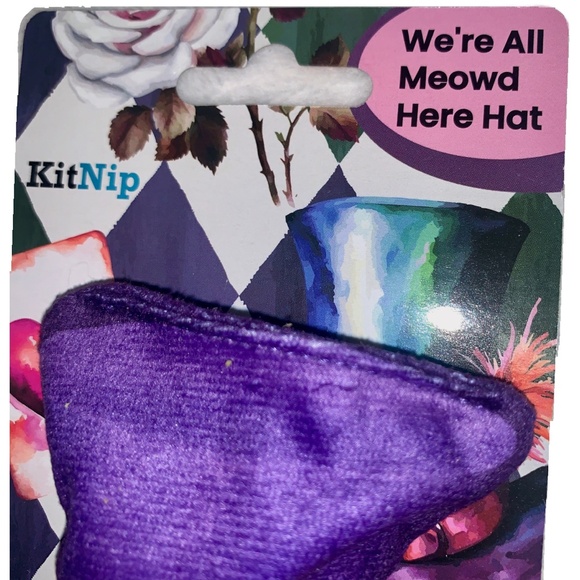 Kitty Cat Meowlice In Wonderland Theme Dangler Catnip Plush New Lot of 4 Toys - Picture 11 of 13